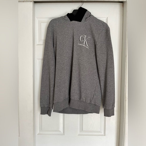 Calvin Klein Charcoal Hoodie - Picture 1 of 10